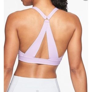 Athleta Scalloped Back Sports Bra